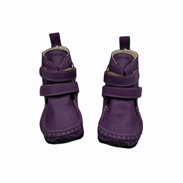 Tildaleins-Shop-zeazoo-winterbarfussschuhe-yeti-purple-vorne