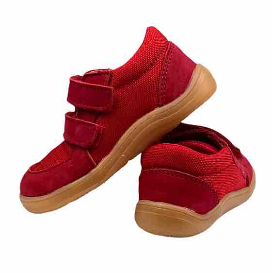 Baby Bare Shoes Barfusssneaker Rot Hinten