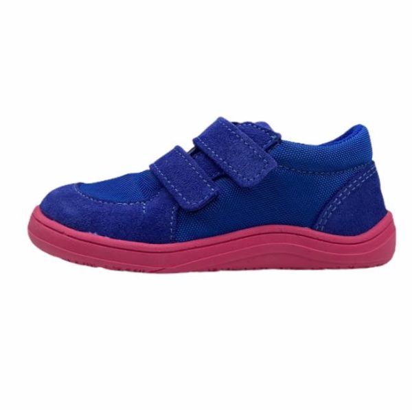 Baby Bare Shoes Barfußschuhe Sneakers Navy Pink Seite