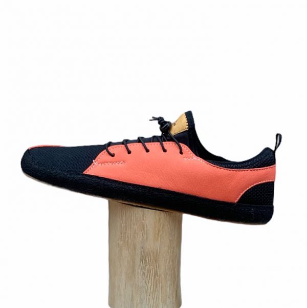 Pegres Bf33 Barfusssneakers Salmon Seite
