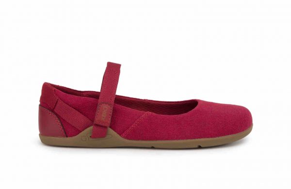 Xero Shoes Barfußballerina Cassie Hemp Red:gum Seite