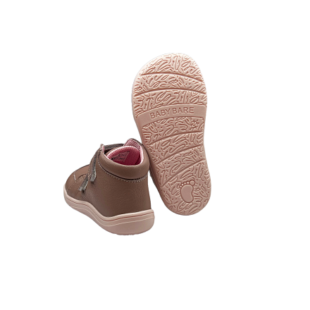 Baby Bare Shoes Barfussschuhe Febo Fall Rosa1