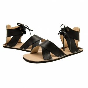 Zeazoo Barfußsandalen Nymph Black Ladies4