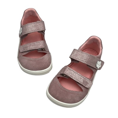 Baby Bare Shoes Barfußsandalen Febo Summer Joy Pink2