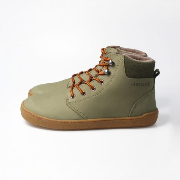 Blifestyle Barfußschuhe Streetstyle Olive1