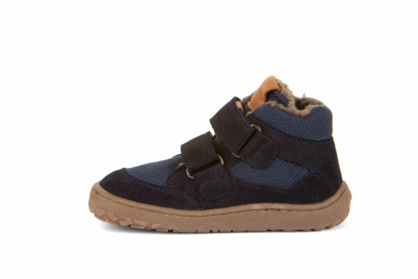 Froddo Barefoot Ankle Boot Winter Wool Blue+1