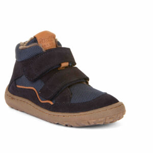 Froddo Barefoot Ankle Boot Winter Wool Blue+4