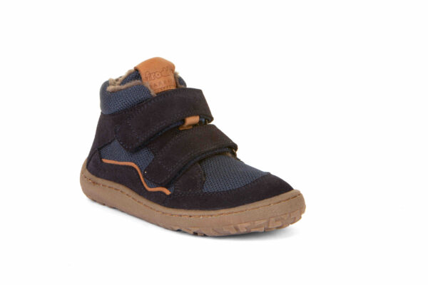 Froddo Barefoot Ankle Boot Winter Wool Blue+4