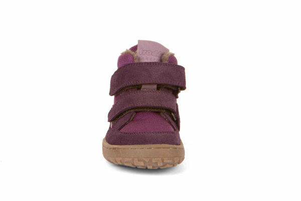 Froddo Barefoot Ankle Boot Winter Wool Purple