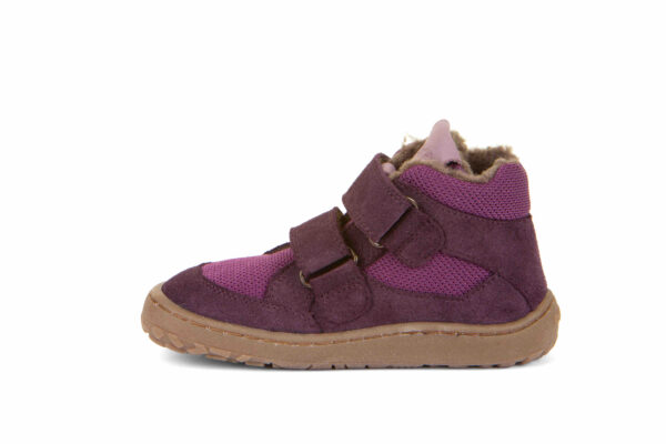 Froddo Barefoot Ankle Boot Winter Wool Purple1