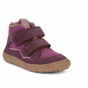 Froddo Barefoot Ankle Boot Winter Wool Purple4