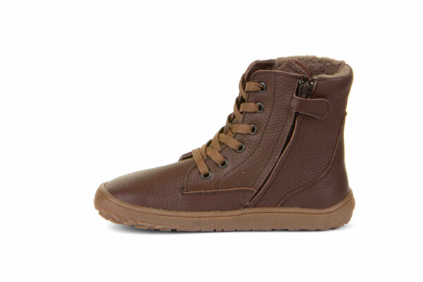 Froddo Barefoot Winterboots Tex Laces Brown2