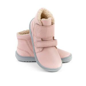 Be Lenka Winterbarfußschuhe Panda Rose Pink Seitlich1